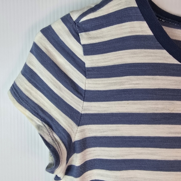 Polo Ralph Lauren Girls Striped Navy & White Short/Sleeve CottonDress SizeXL/16 - Picture 6 of 13